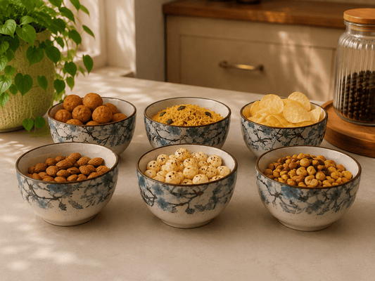 VELIXCO Lavender Meadow Bowl Set of 6 - Velixco