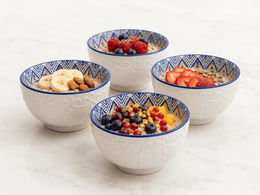 VELIXCO Solara Aztec Dessert Bowl Set of 4 - Velixco