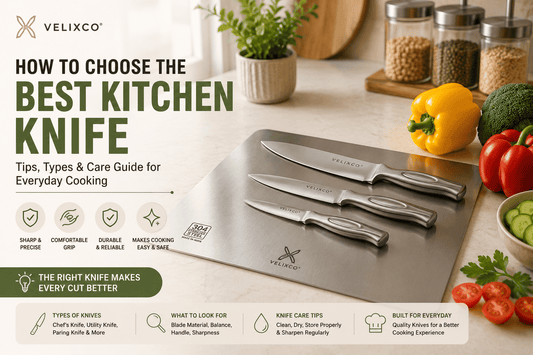 How to Choose the Best Kitchen Knife for Everyday Cooking - Velixco
