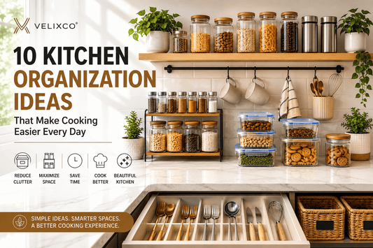 10 Kitchen Organization Ideas That Make Cooking Easier Every Day - Velixco