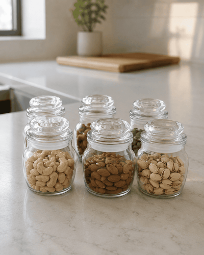 Airtight Glass Jar for Kitchen – Vacuum Seal 100ml