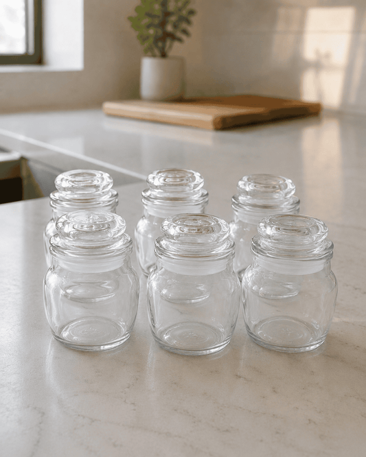 Airtight Glass Jar for Kitchen – Vacuum Seal 100ml