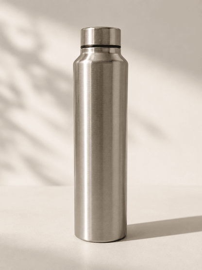 BPA Free Steel Bottle – Single-Wall Stainless Steel 1 Litre