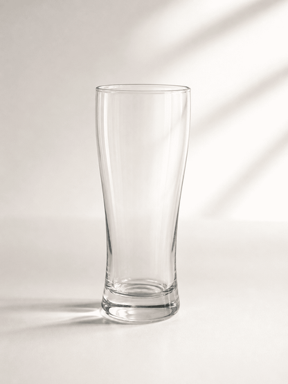 Velixco Tall Drinking Glass Set of 6 - Elegant & Durable Drinkware