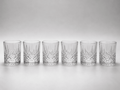 Crystal Whisky Glasses India – Monark Set of 6 x 310ml