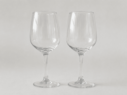 Elegant Wine Glass Set – Classic Stemmed Glasses (Set of 2)