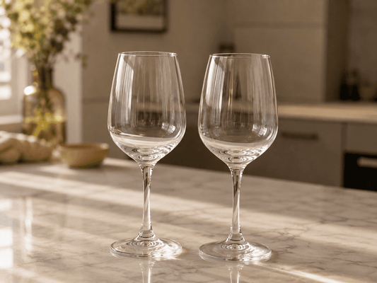 Elegant Wine Glass Set – Classic Stemmed Glasses (Set of 2)