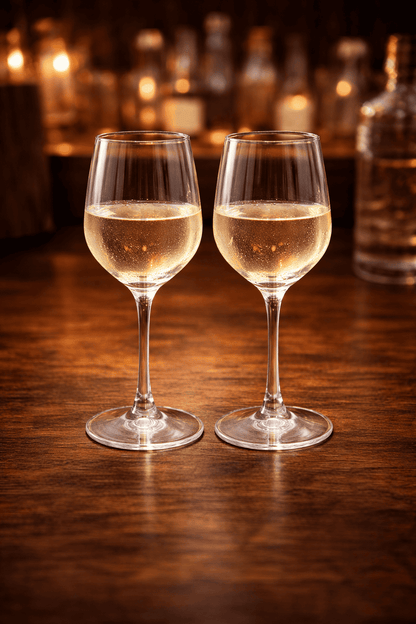 Elegant Wine Glass Set – Classic Stemmed Glasses (Set of 2)