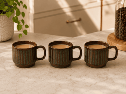 VELIXCO Forest Ridge Mug Set of 3