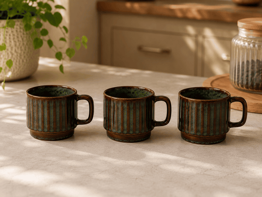 VELIXCO Forest Ridge Mug Set of 3