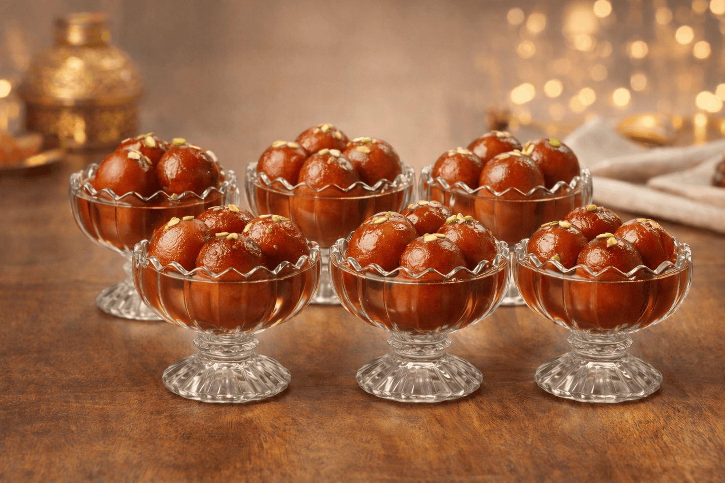 Glass Dessert Bowl Set of 6 – Clear Serving Bowls | Velixco