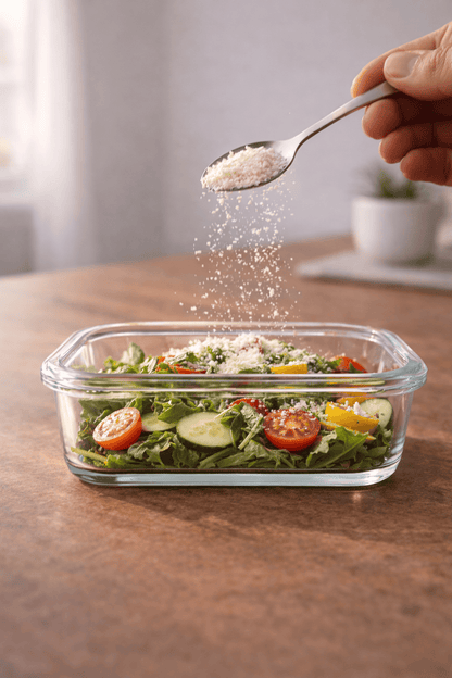 Glass Food Container with Lid – Rectangular 400ml (Set of 3)
