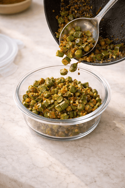 Glass Food Container with Lid – Round Airtight 400ml (Set of 3)