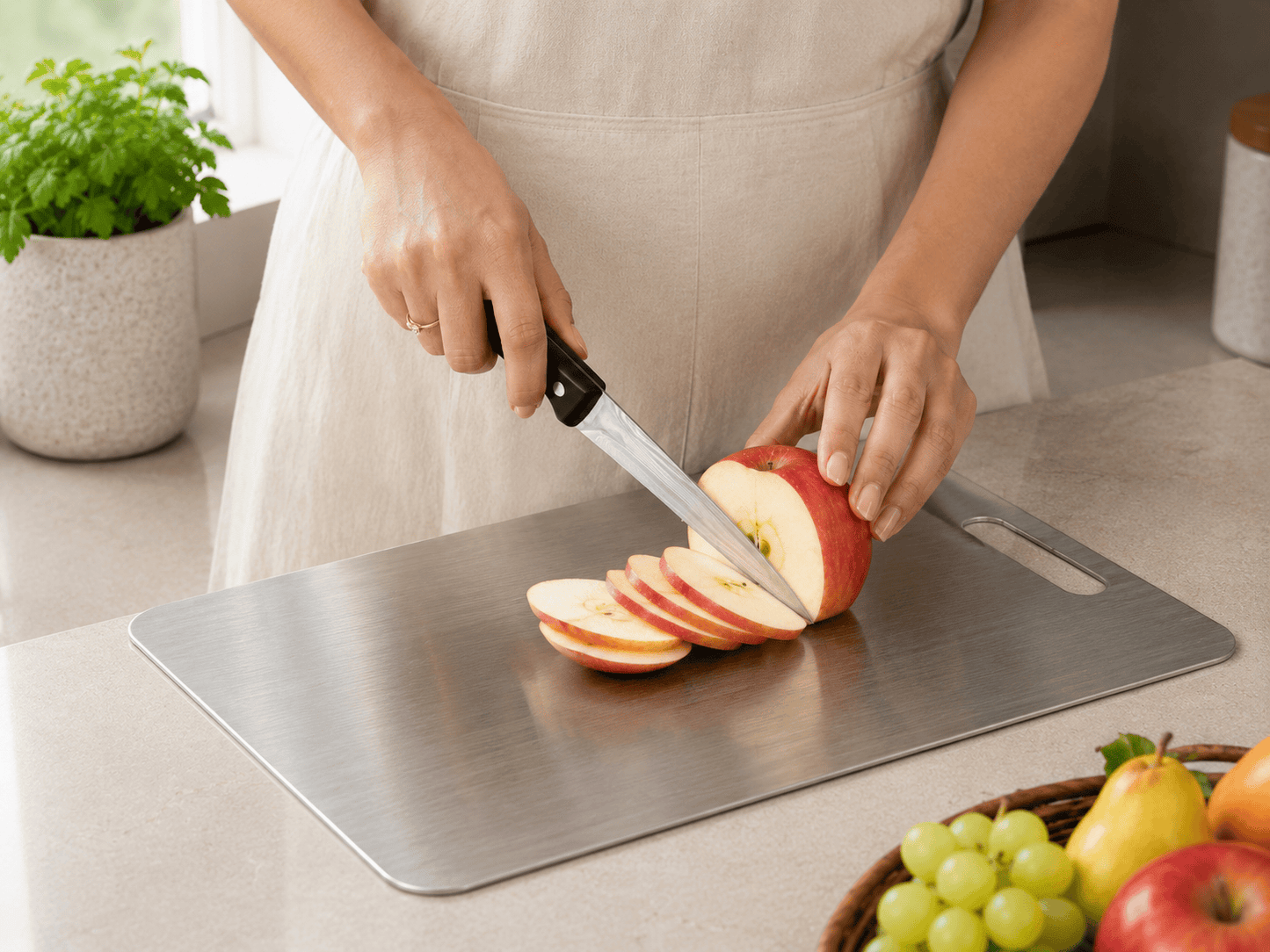 Magnetic Steel Knife Set for Home – 3 Piece Stainless Steel