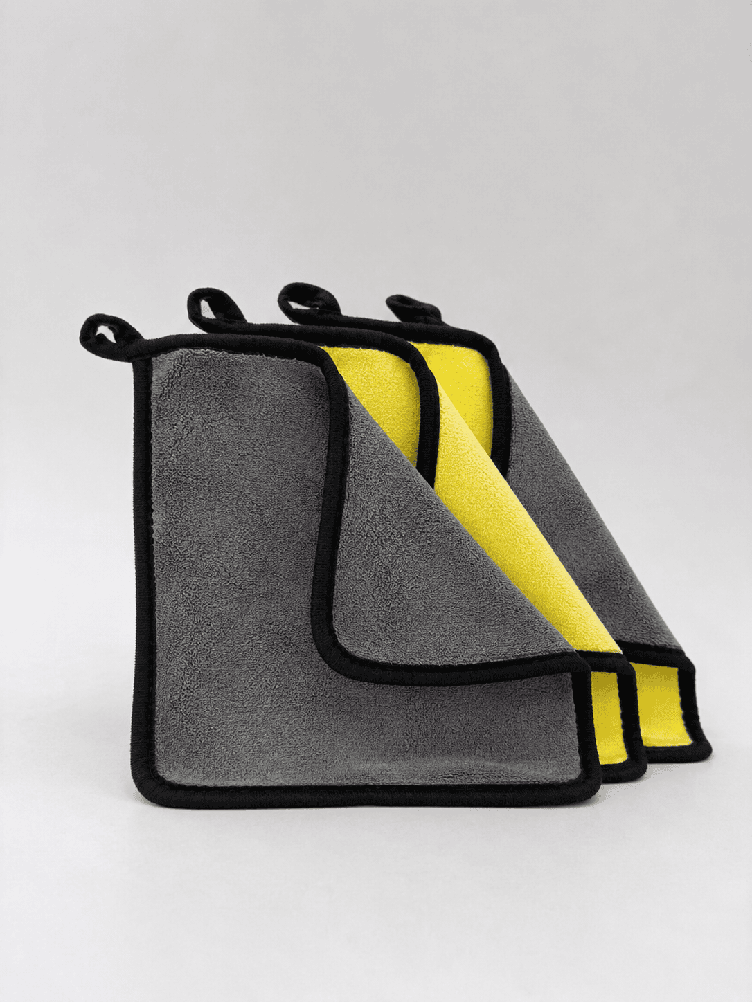 Microfiber Cleaning Cloth Reusable – Yellow Reversible 30cm