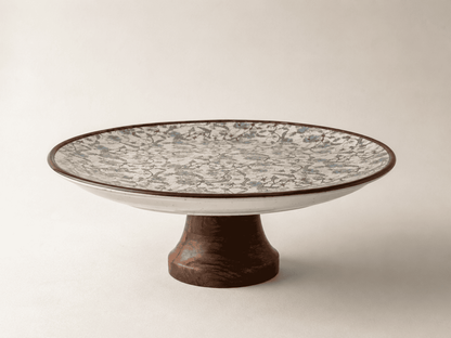 VELIXCO Nordic Pedestal Cake Stand Set of 1