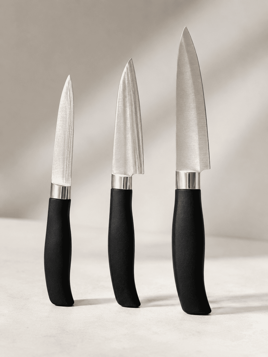 Professional Stainless Steel Knife (Set of 3)