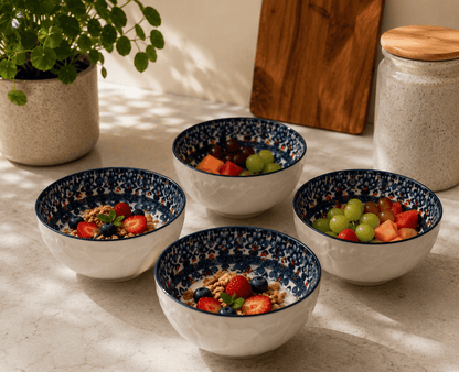 VELIXCO Royal Mosaic Serving Bowl Set of 4
