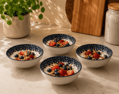 VELIXCO Royal Mosaic Serving Bowl Set of 4