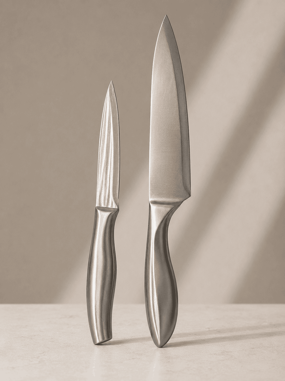 Stainless Steel Chef Knife (Set of 2)