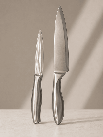 Stainless Steel Chef Knife (Set of 2)
