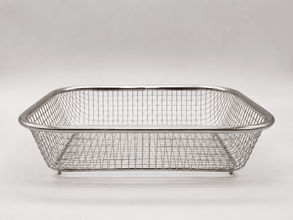 Stainless Steel Fruit Basket Square Wire | Velixco