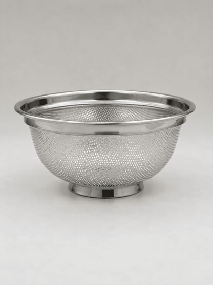 Stainless Steel Fruit Basket – Round Countertop Design
