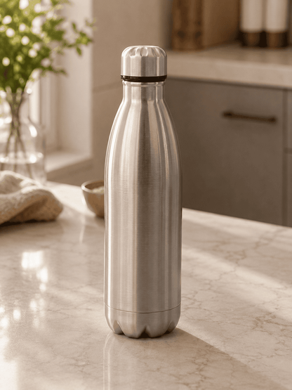 Stainless Steel Water Bottle 1 Litre – Insulated Thermal