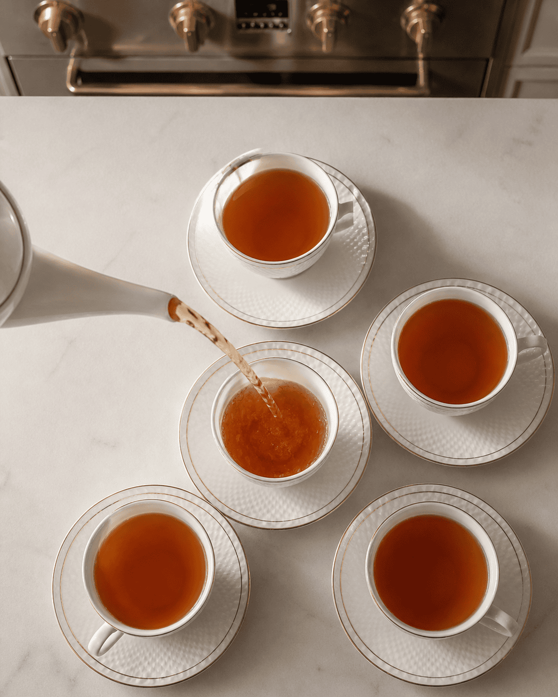 Tea/Coffee Cup & Saucer - New Diamond Emboss Series (Set of 6)