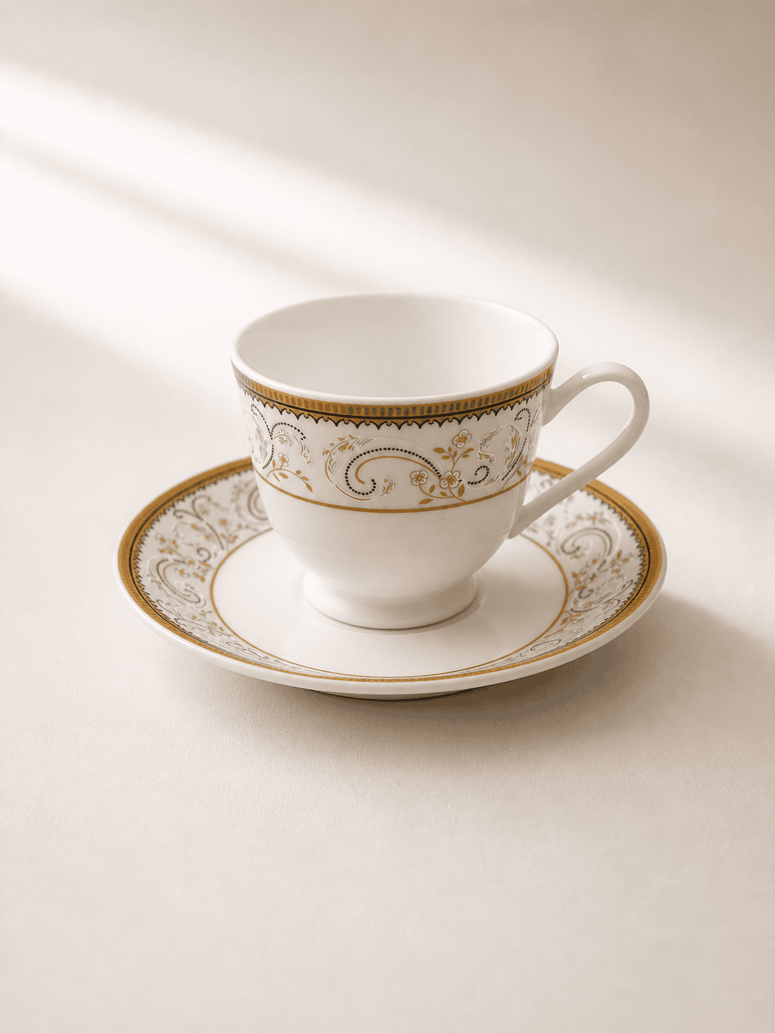 Tea/Coffee Cup & Saucer - New Georgian Magic Series MG 273 (Set of 6)