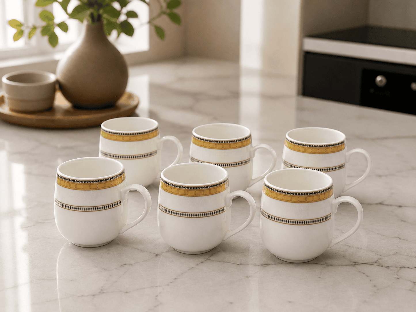 Tea/Coffee Mug Anica Magic Series MG 276 (Set of 6)
