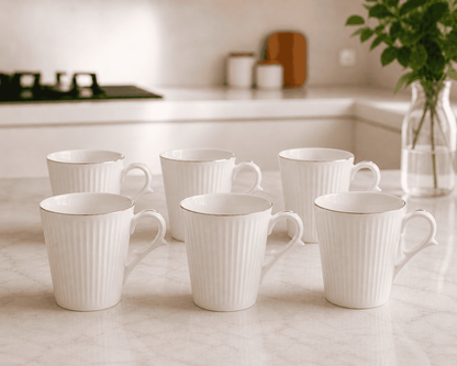 Tea/Coffee Mug Girish Emboss Series (Set of 6)