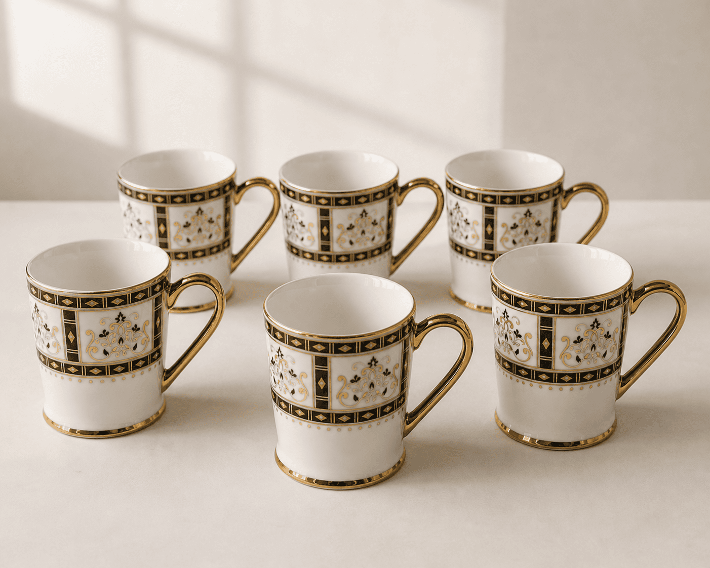 Tea/Coffee Mug Peter Small Uber Series UB 650 (Set of 6)