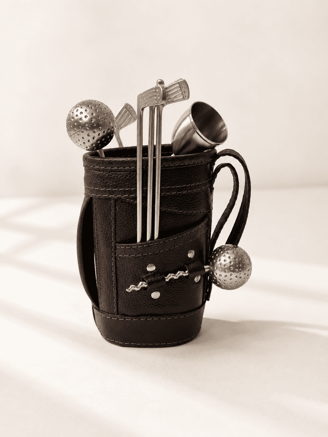 VELIXCO Golf-Themed Cocktail Tool Set