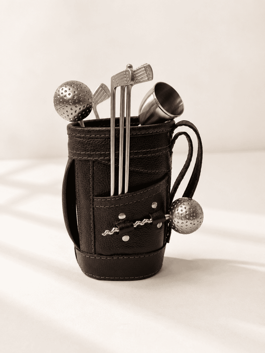 VELIXCO Golf-Themed Cocktail Tool Set