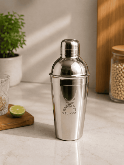 VELIXCO Stainless Steel Cocktail Shaker