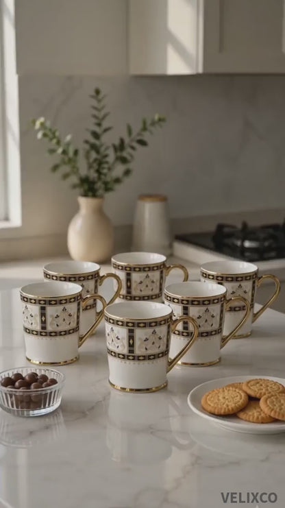 Tea/Coffee Mug Peter Small Uber Series UB 650 (Set of 6)