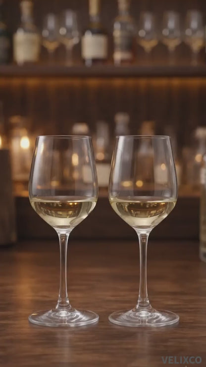 Elegant Wine Glass Set – Classic Stemmed Glasses (Set of 2)