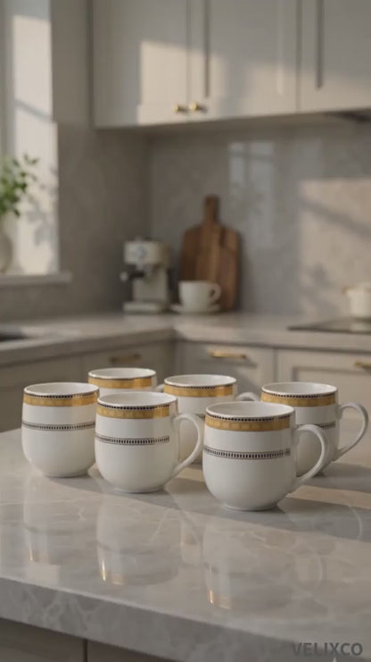 Tea/Coffee Mug Anica Magic Series MG 276 (Set of 6)