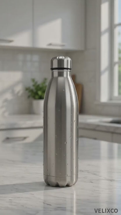 Stainless Steel Water Bottle 1 Litre – Insulated Thermal