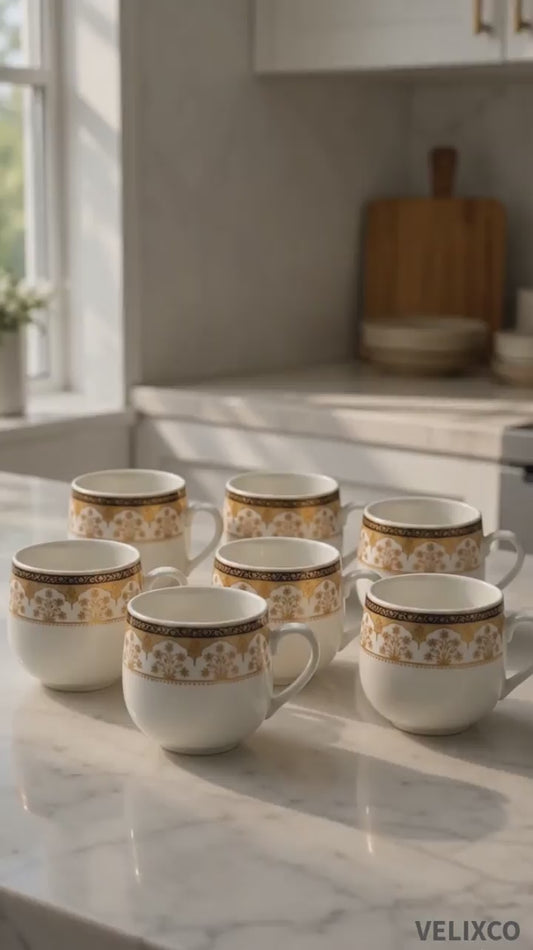 Tea/Coffee Mug Anica Magic Series MG 260 (Set of 6)